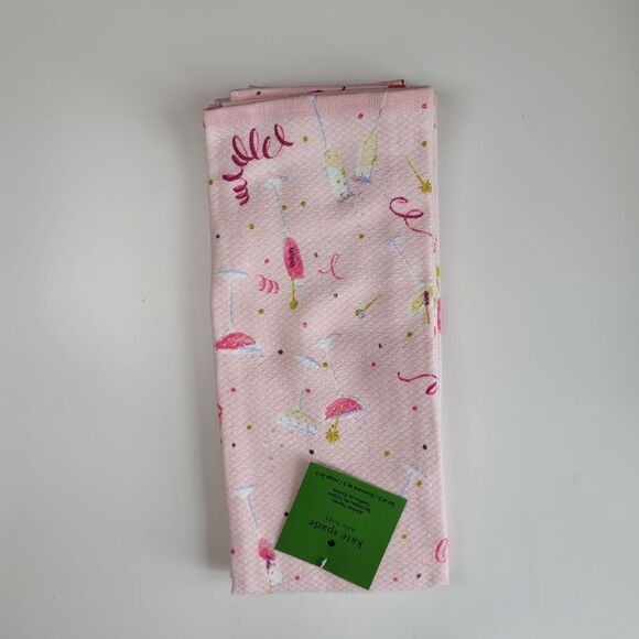 3 SETS KATE SPADE HOLIDAY CHRISTMAS SNOWFLAKE STAR COCKTAIL PARTY TOWELS NWT - Picture 2 of 7